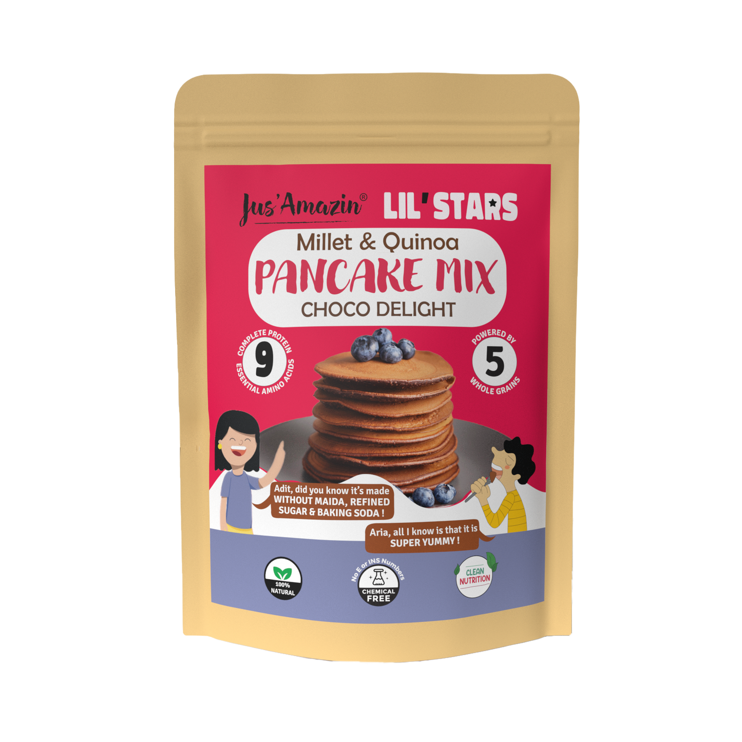 
                  
                    Lil' Stars Pancake Mix - Choco Delight
                  
                