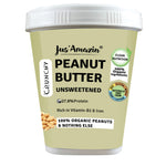 Crunchy Organic Peanut Butter - Unsweetened |100% Organic Peanuts, & nothing else ! - 1 Kg Tub