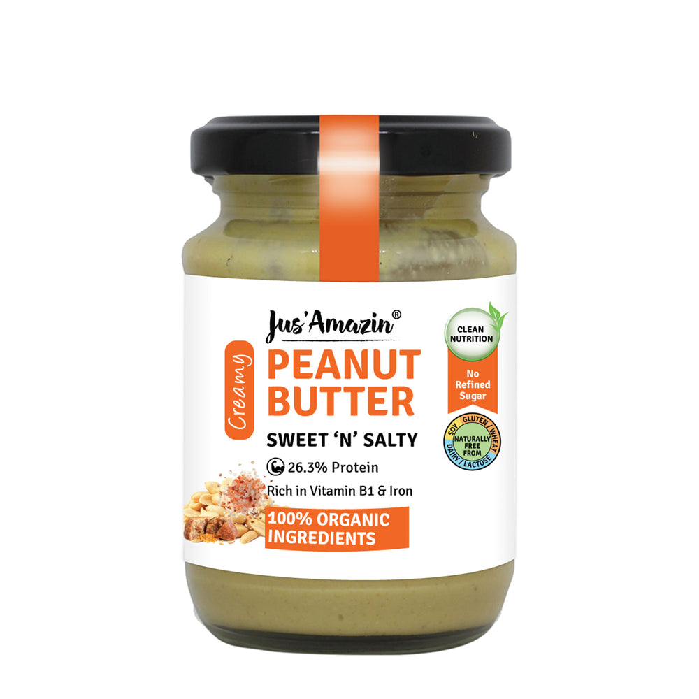 Classic Creamy Peanut Butter With Jaggery - 125 g