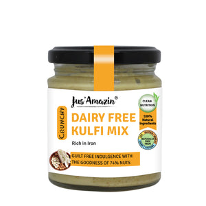 
                
                    Load image into Gallery viewer, Dairy-Free Kulfi Mix (200g) | Only 5 Ingredients, 100% Natural | 74% Nuts | Zero Additives | Vegan &amp;amp; Dairy Free
                
            