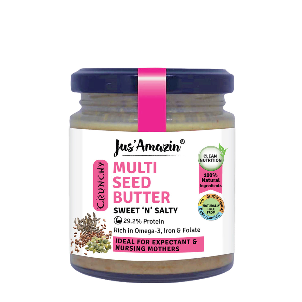 
                  
                    Multi seed Butter | Flax, Sunflower,Pumpkin & Watermelon Seeds - 200 g
                  
                