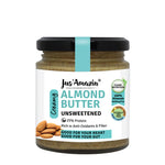 Almond Butter - Unsweetened | 25% Protein | 100% Almonds | Zero Additives | 100% Natural - 200 g