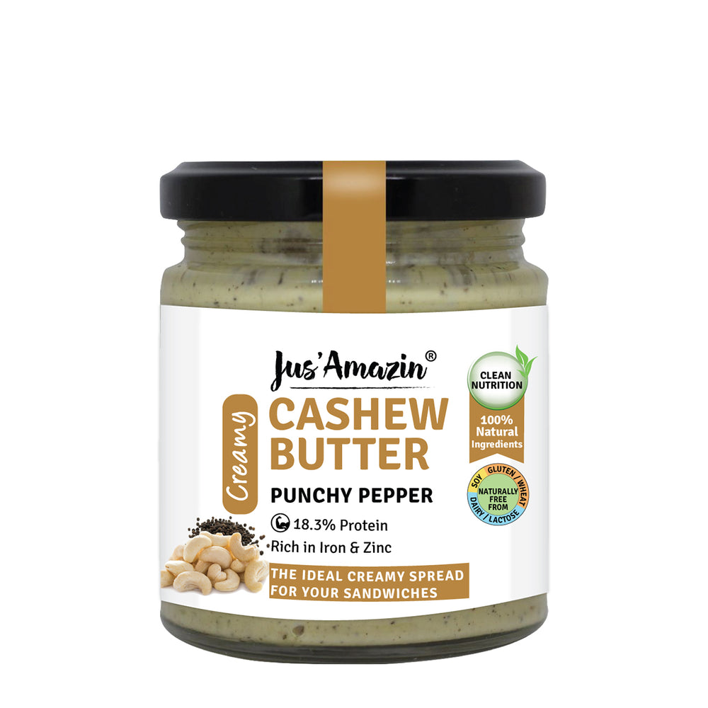 Cashewnut Butter - Punchy Pepper | Organic Pepper - 200 g