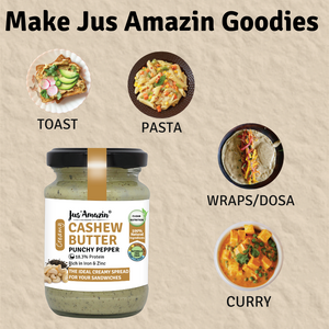 Cashewnut Butter - Punchy Pepper | Organic Pepper - 125 g