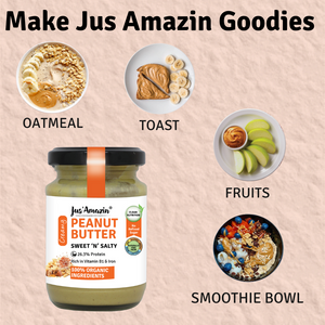 Classic Creamy Peanut Butter With Jaggery - 125 g
