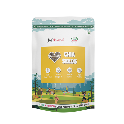 100% Organic Chia Seeds - 500 g