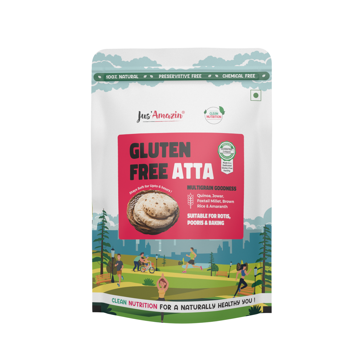 
                  
                    Gluten-Free Atta - 1 Kg -  Lab Certified
                  
                