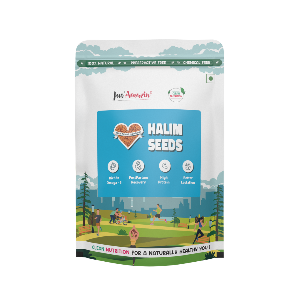 Halim Seeds : Rich in Protein, Omega-3 and Anti-oxidants - 400g