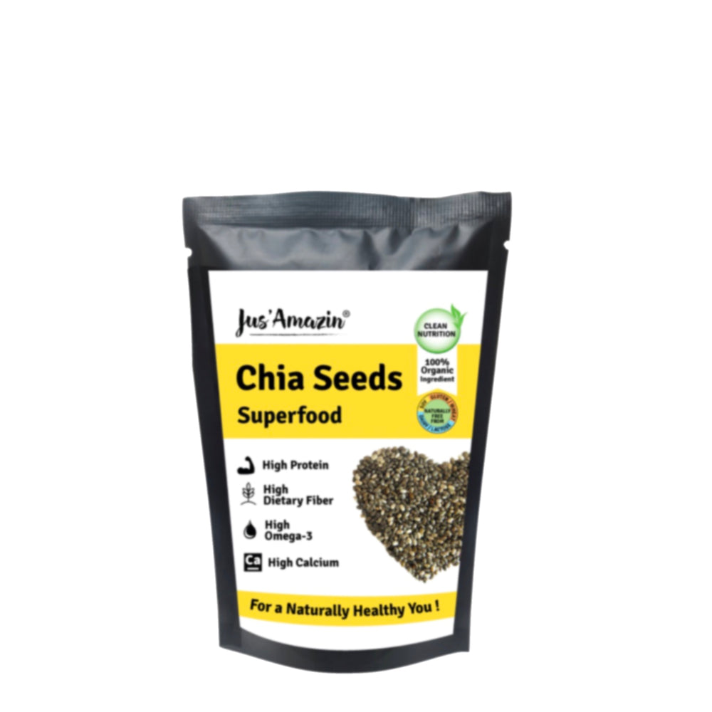 100% Organic Chia Seeds - 100 g