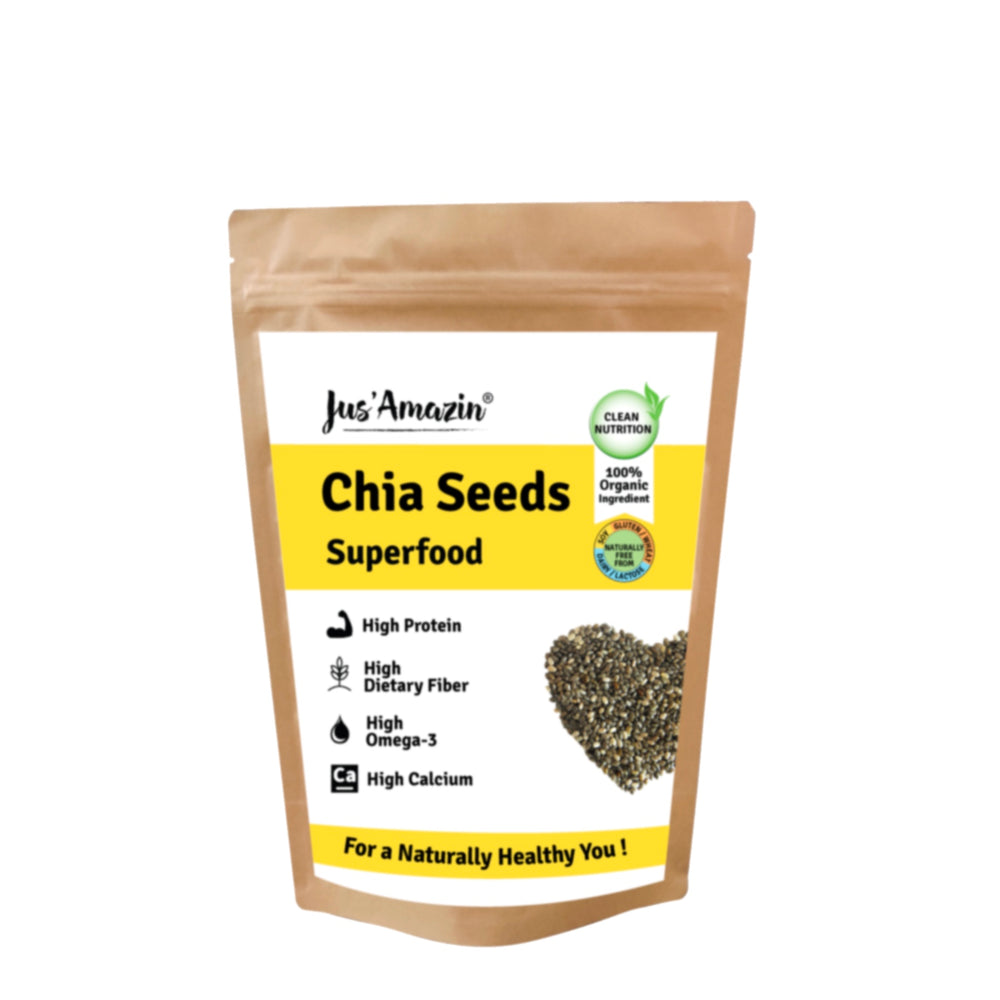 
                  
                    100% Organic Chia Seeds - 250 g
                  
                