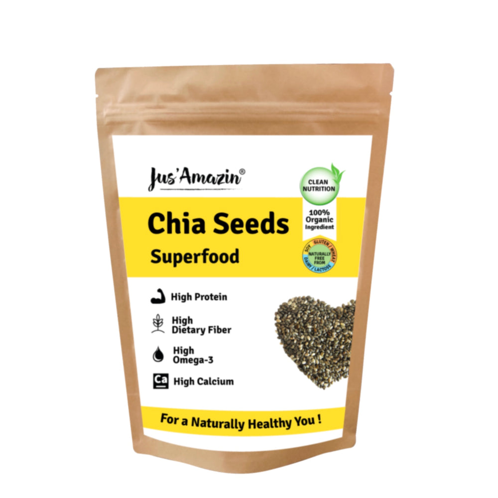 
                  
                    100% Organic Chia Seeds - 500 g
                  
                