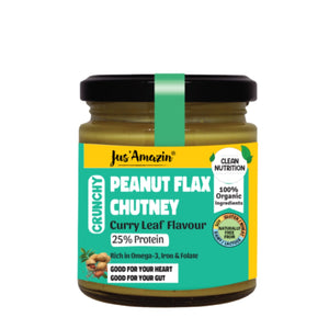 
                
                    Load image into Gallery viewer, Peanut Flax chutney | Curry &amp;#39;N&amp;#39; Cumin Flavour, Organic - 200 g
                
            