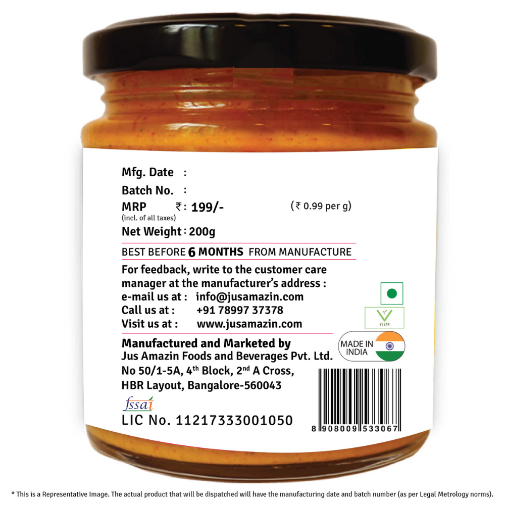 Peanut Flax Chutney | Fusion Of Peanut & Flax, Spicy Podi - 200 g