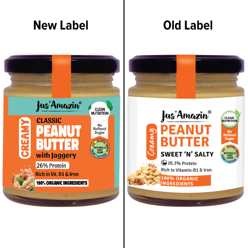 
                  
                    Classic Creamy Peanut Butter With Jaggery - 200 g
                  
                