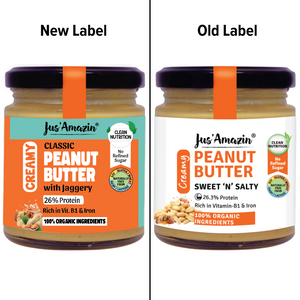 Classic Creamy Peanut Butter With Jaggery - 200 g