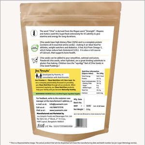100% Organic Chia Seeds - 250 g