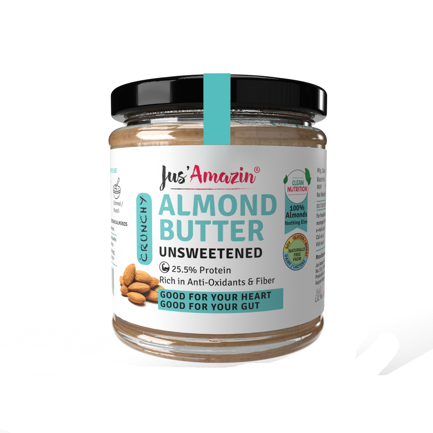 almond butter glutathione Gefen Pure Blanched Butter, 16oz (2 Pack) | Non GMO | Rich, Smooth & Creamy Texture | No Salt or Sugar Added | Gluten Free | Vegan Nutty Novelties Organic Almond Butter is a great source of protein Squeeze the Day Almond Butter
