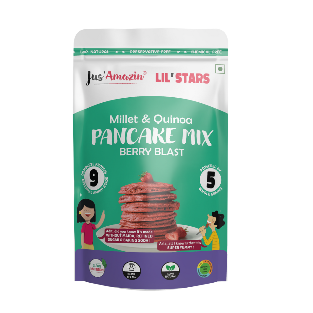 Lil' Stars Pancake Mix - Berry Blast 250g