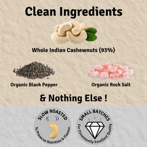 Cashewnut Butter - Punchy Pepper | Organic Pepper - 125 g