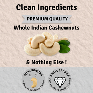 Cashewnut Butter Unsweetened | 100% Sugar-free