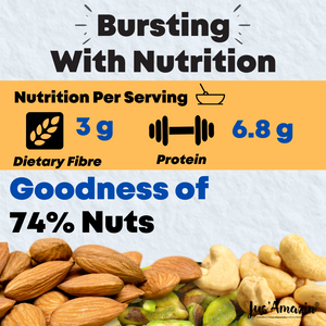 Dairy-Free Kulfi Mix (200g) | Only 5 Ingredients, 100% Natural | 74% Nuts | Zero Additives | Vegan & Dairy Free