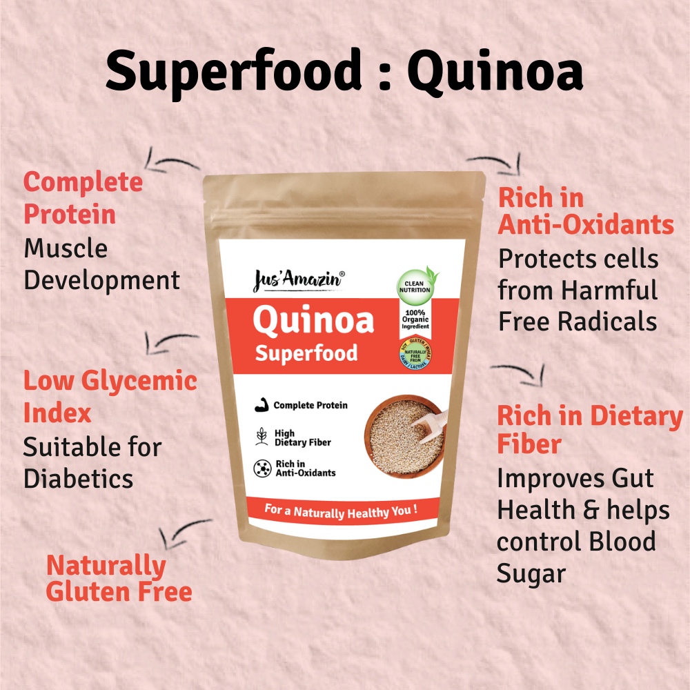 
                  
                    Organic Quinoa - 500 g
                  
                