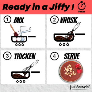 5-Minute Chocolate Mousse (200g) | Only 5 Ingredients, 100% Natural | 70% Nuts & Raw Cacao| Zero Additives | Vegan & Dairy Free