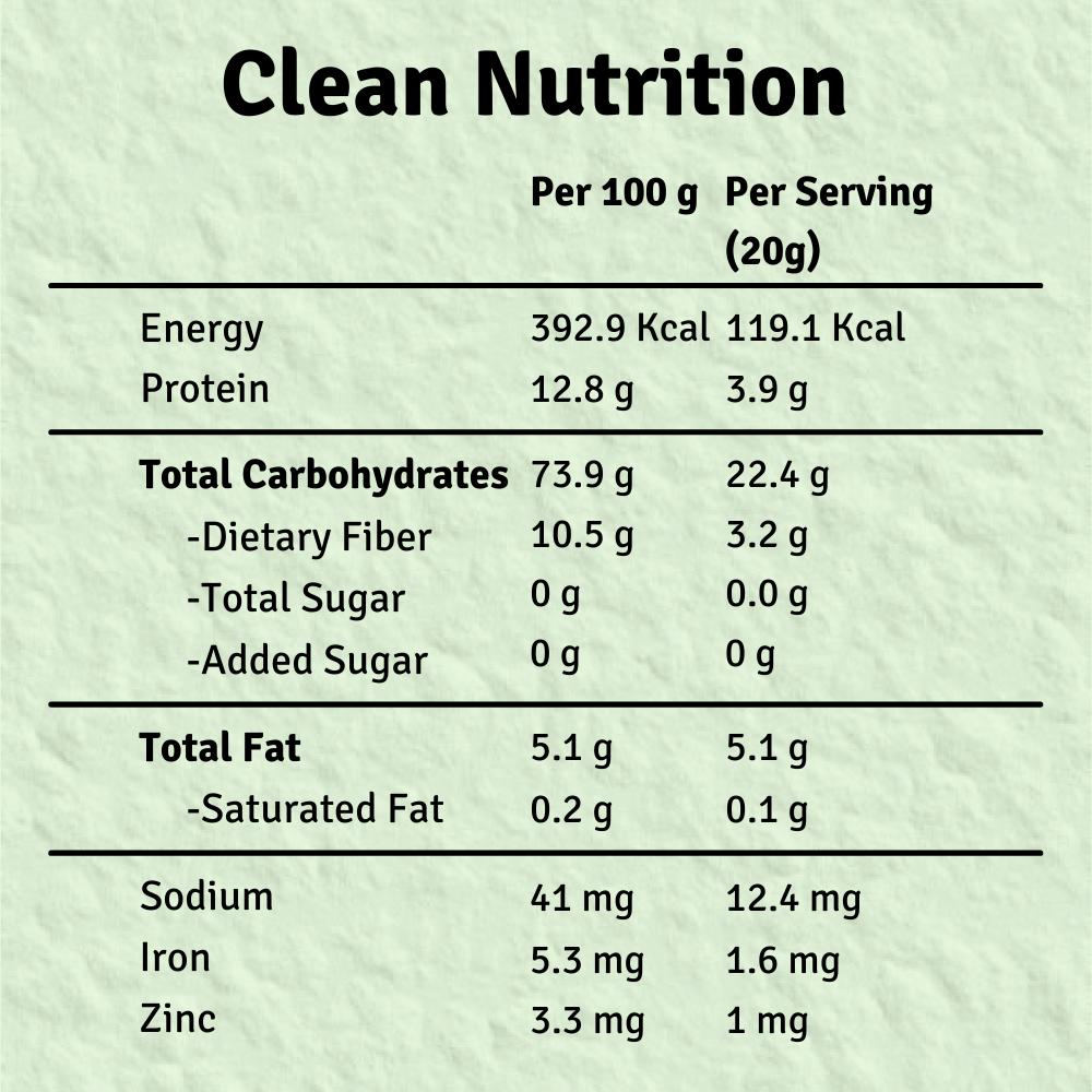 
                  
                    Rolled Oats | High Protein | With Beta Glucan Fiber | Cholesterol Management | Naturally Gluten Free | Clean Nutrition | 100% Natural - 500 g
                  
                